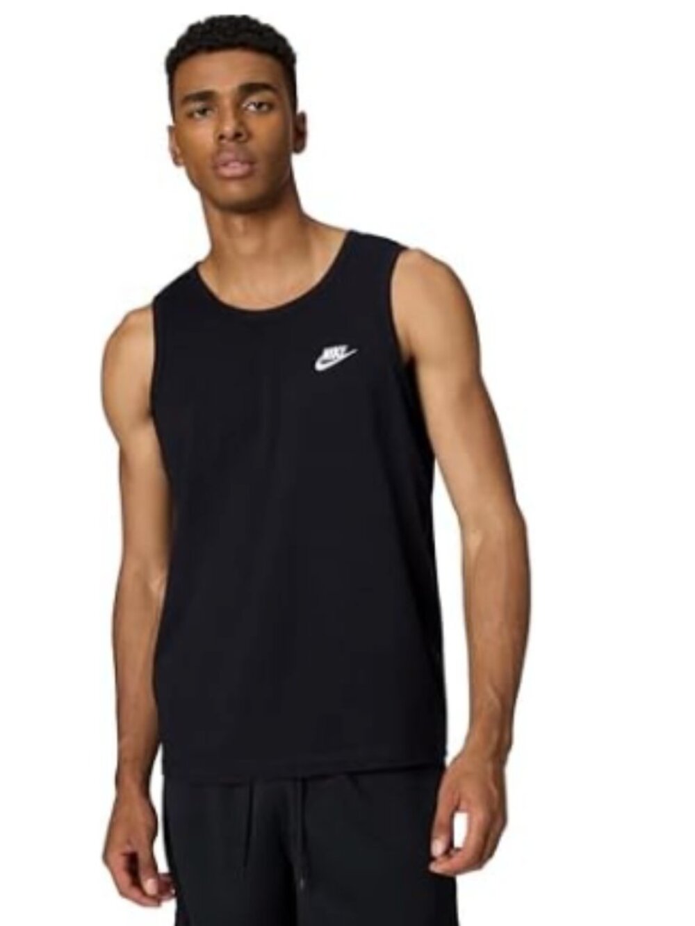 Nike Sportswear Club Futura Men's Cotton Tank Top Black 2XL